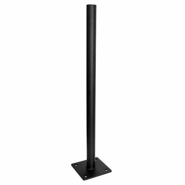Laddstolpe Ø60x1100-160, pulverlackerad