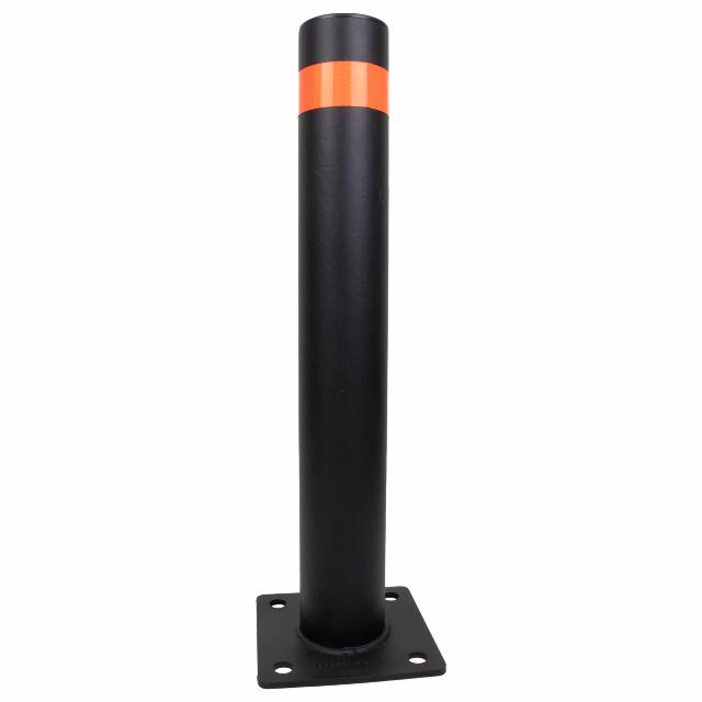 Påkörningsstolpe Ø108x750, PC-Coat mattsvart 