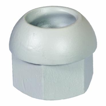 Mutter dome, R38x50, PC-Coat