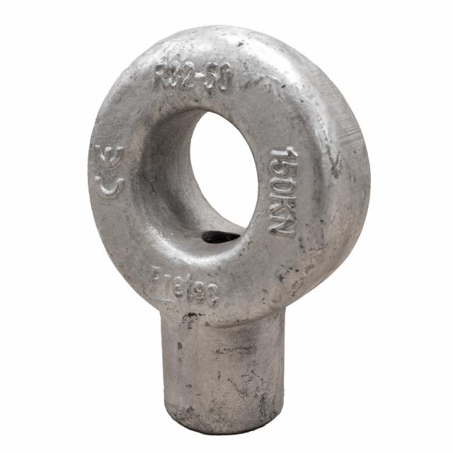 Ring nut, R32xØ50, hot-dip galvanized