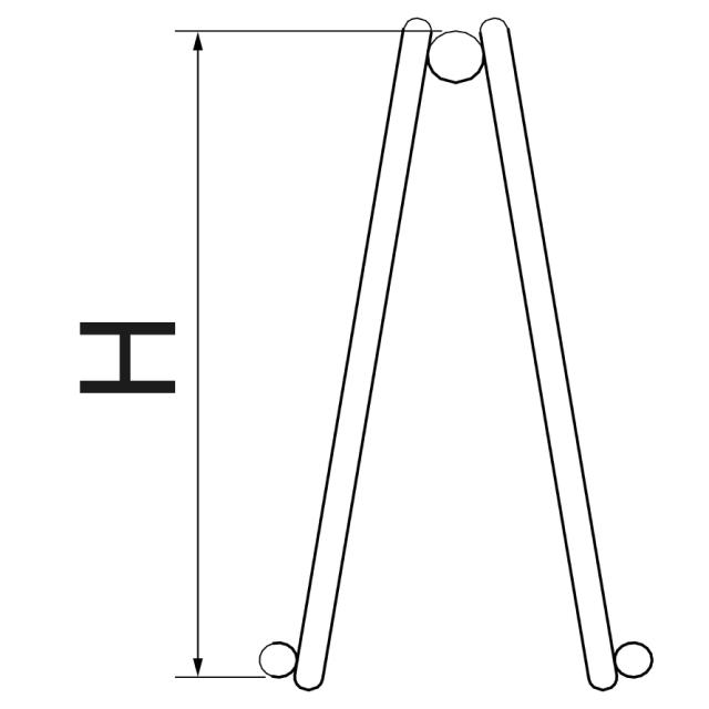 Nätstöd H=180, L=2000