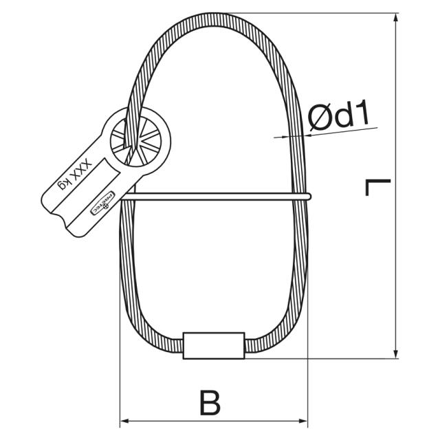 Vajerlyft 5020, 12 kN, L=225
